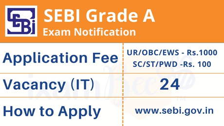 SEBI Grade A (Assistant Manager) Exam Notification